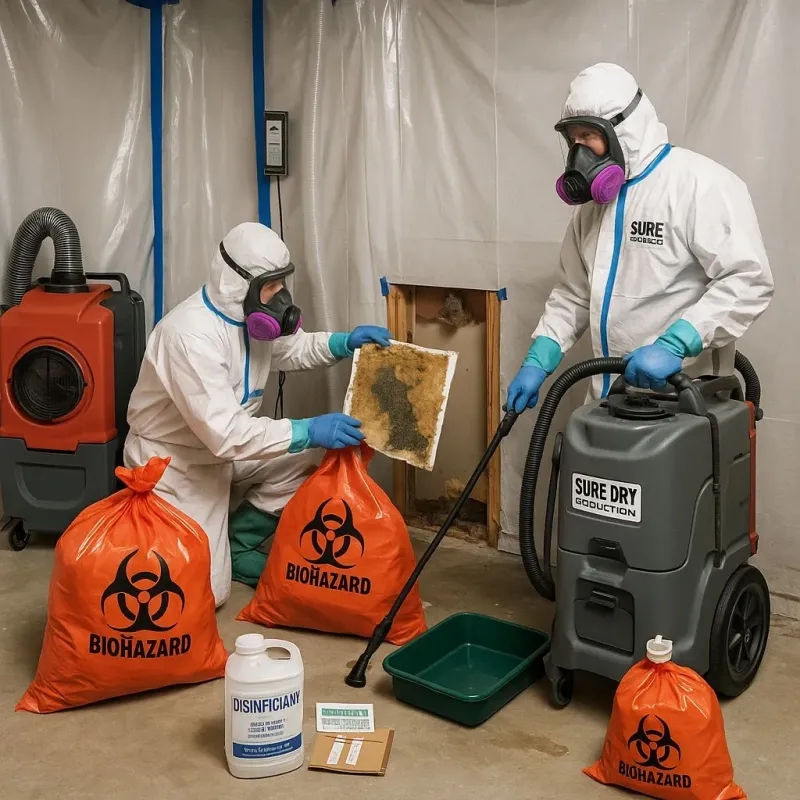 Contaminated Water Handling Protocols process in Mount Vernon, IL